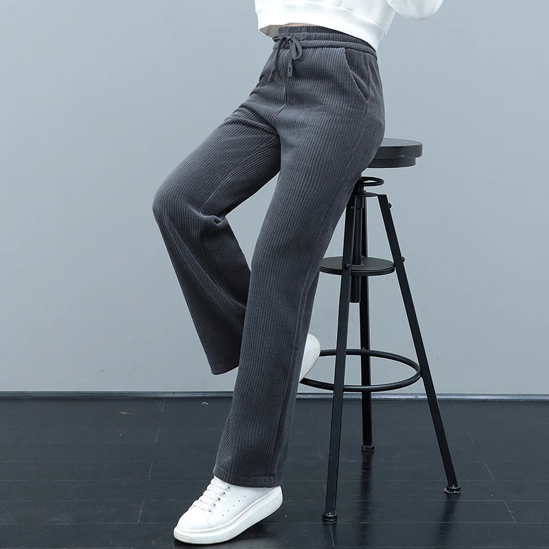 【飞燕】026春阔腿裤女高个子高级感裤子2025新款直筒裤【裤长99】