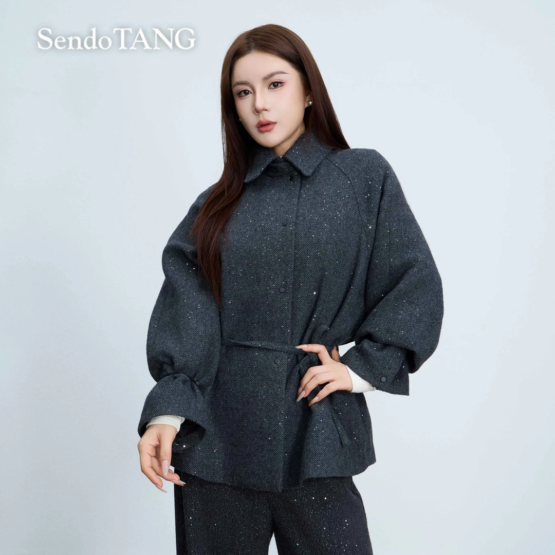 保暖羽绒服【简一】胖多女装新款时尚高级百搭小香风羽绒服