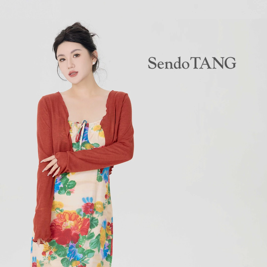 【看南】大码气质设计感时尚微胖宽松显瘦针织高弹打底衫