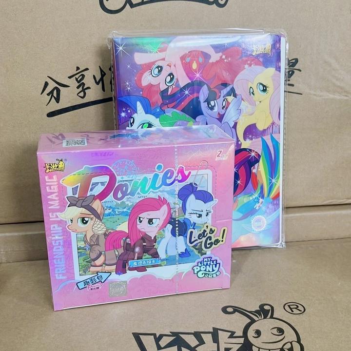 【整盒直邮】卡游正版小马宝莉卡片趣影3弹一整盒卡牌+小马宝莉卡册