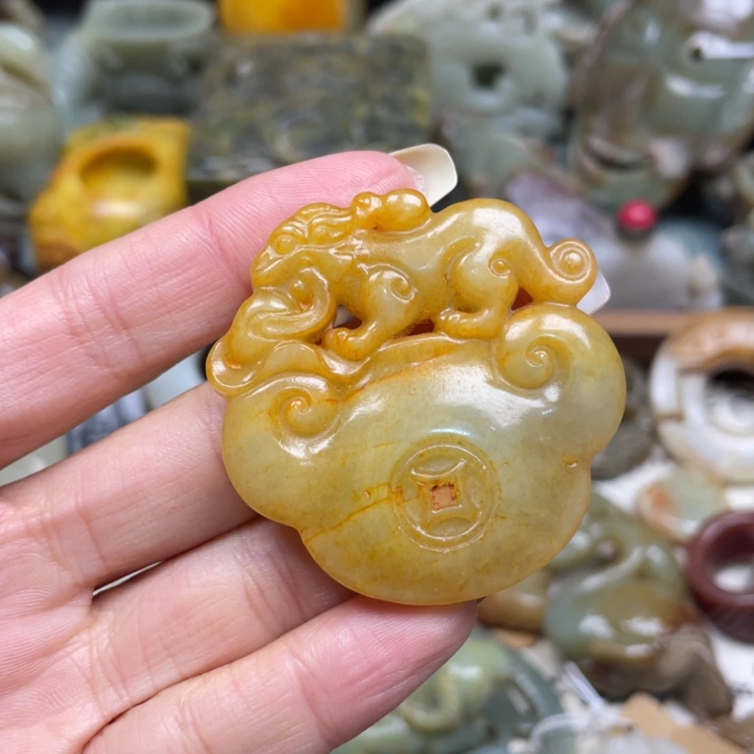 【闪购商品】白玉菩提吊坠094