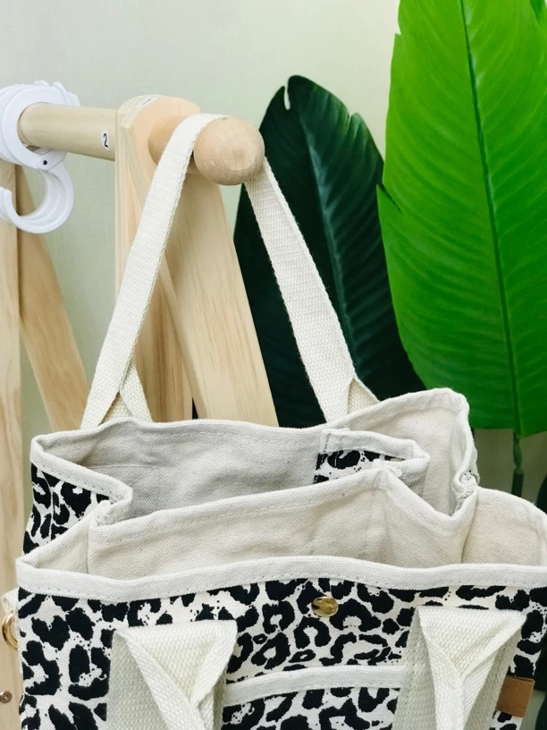 厚实多层帆布手提袋