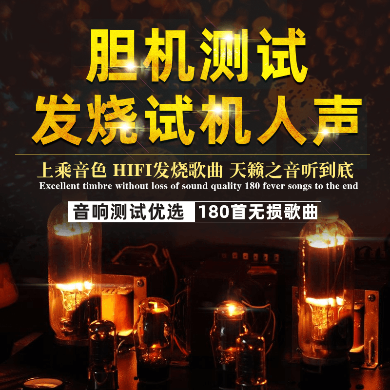 发烧胆机天籁人声HiFi试机流行歌曲车载CD碟片无损高音质MP3播放