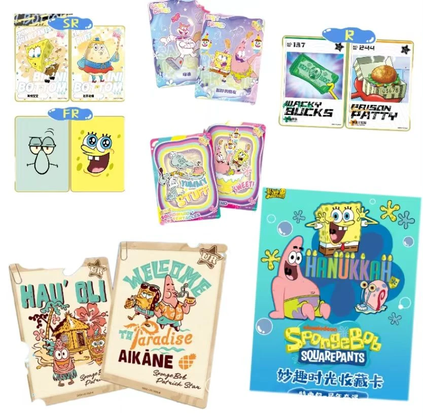 卡游【海绵宝宝特典包】卡牌周边潮玩盲盒