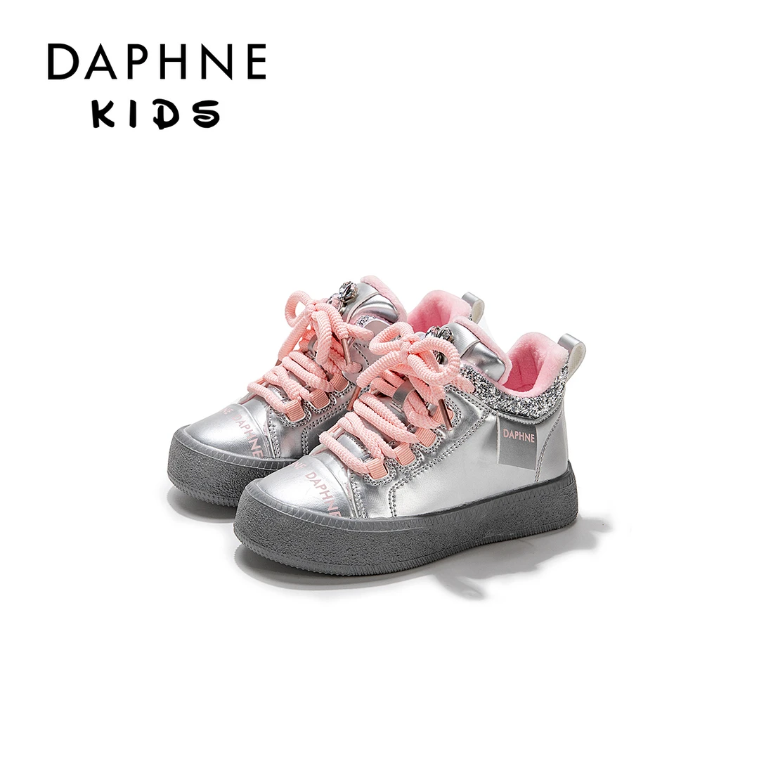 达芙妮Daphne儿童2024年冬季新款运动鞋中大童休闲运动鞋 D622
