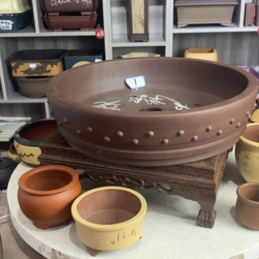 【闪购商品】紫砂花盆云**轻