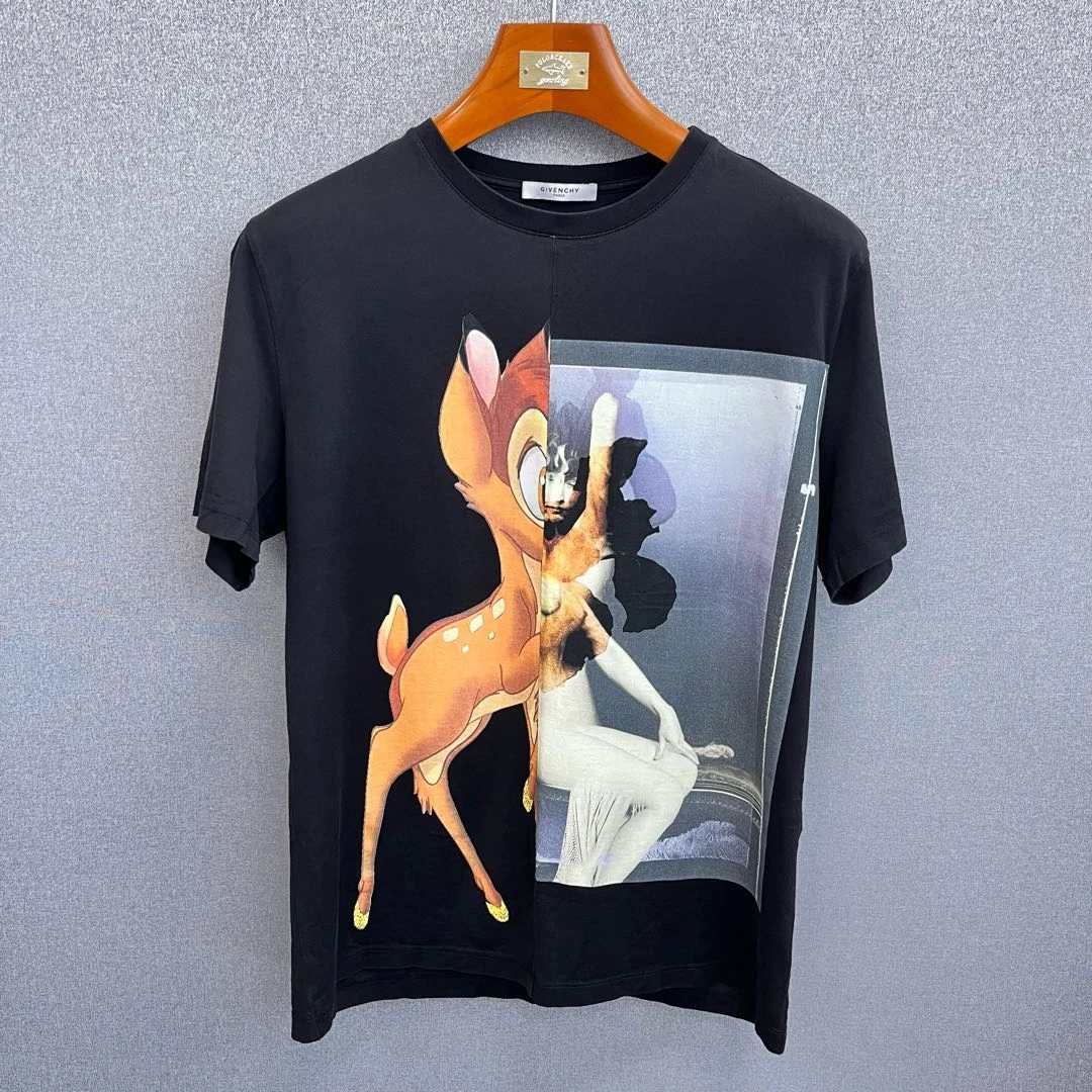 Givenchy/纪梵希小鹿T恤短袖XS码95新/公价6000