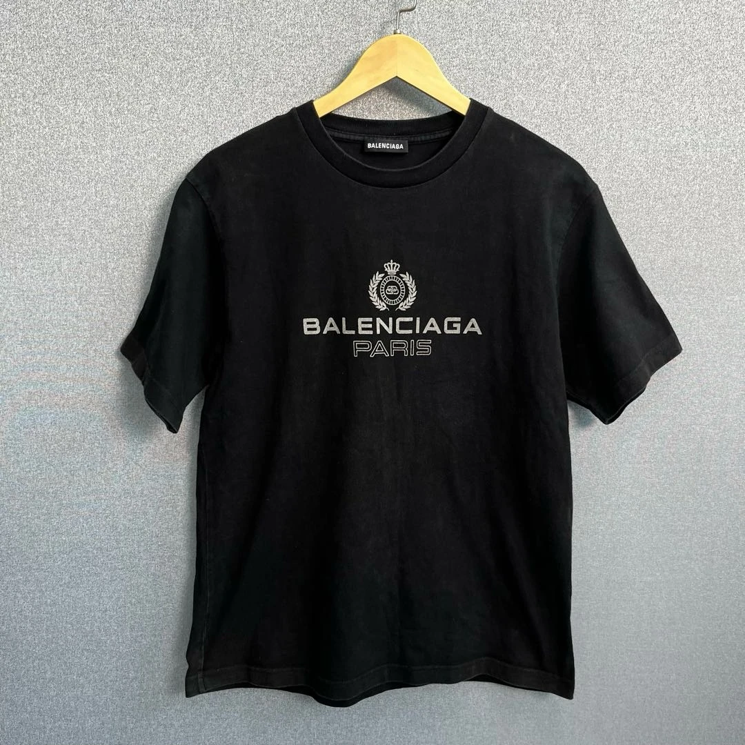 Balenciaga 巴黎世家【99新】Logo字母印花圆领短袖 XS码时尚夏季