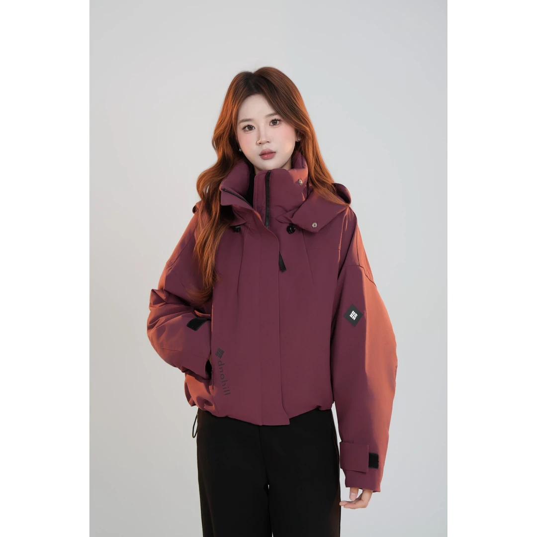 宿慕小雨自产女款羽绒外套11-21冬季2024新款百搭羽绒服G3400H