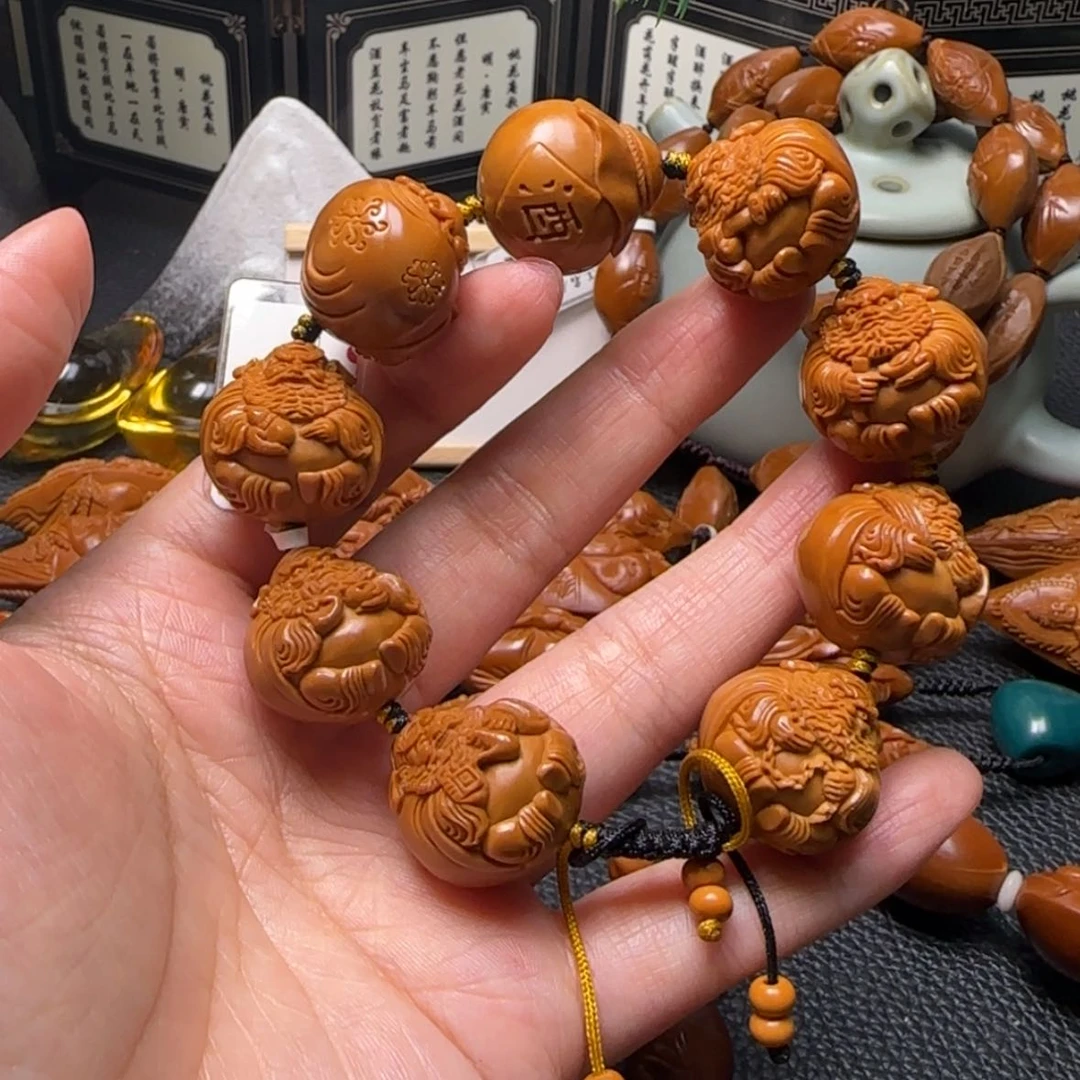 【闪购商品】橄榄核手串天师钟馗