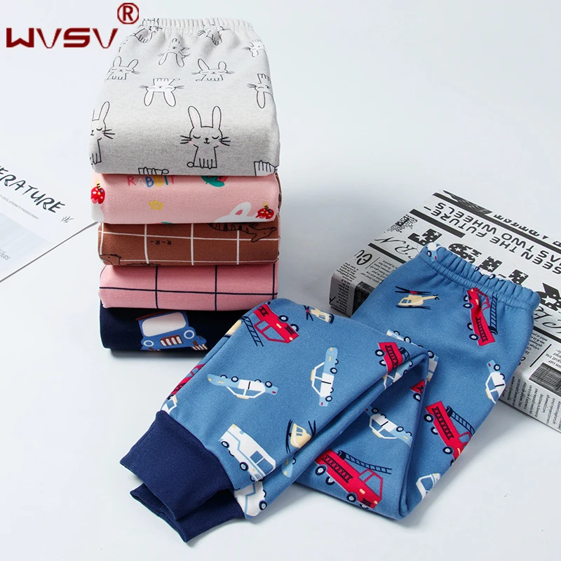 男童加绒保暖裤男孩大童打底裤儿童秋裤内穿加厚冬季校服神器