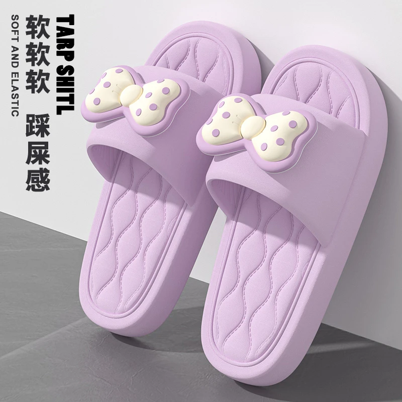EVA蝴蝶结拖鞋女士2025夏季新款室内浴室洗澡防滑不臭脚百搭凉拖