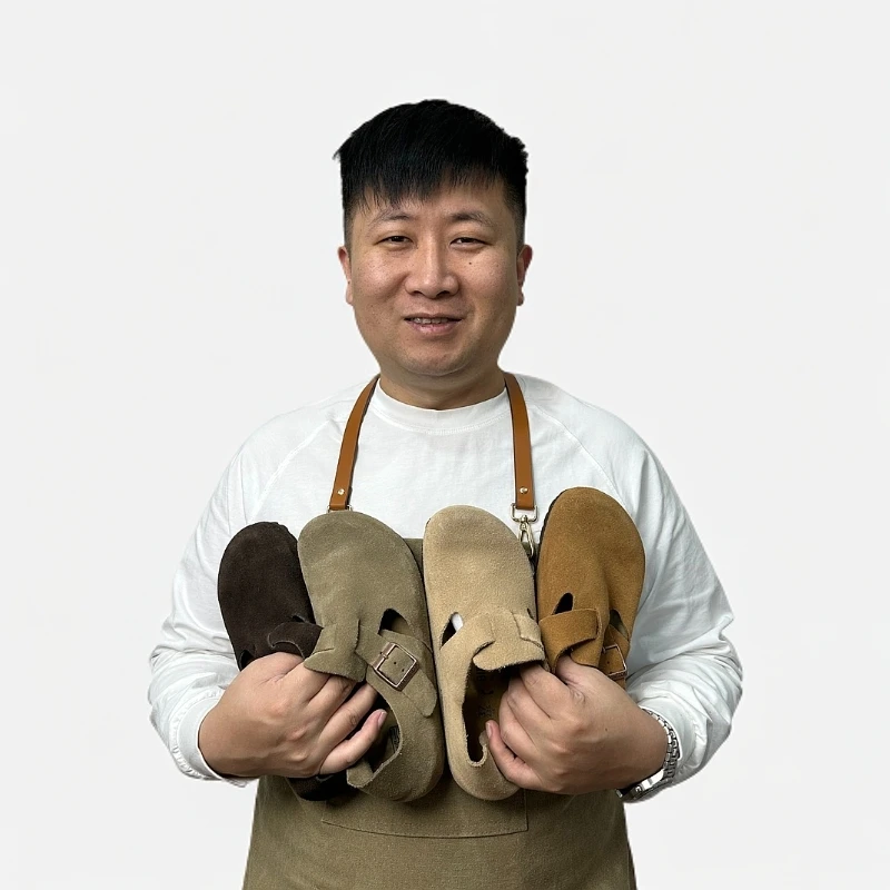 【手工全包】经典勃肯软木平底日系情侣全包单鞋秋季软底舒适百搭