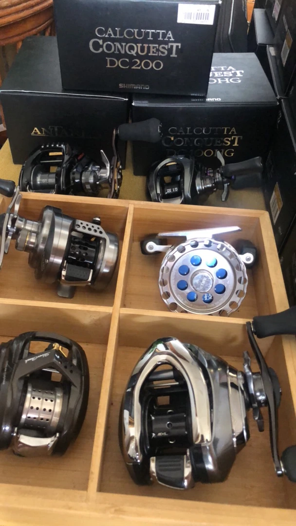 1号 鼓轮/水滴轮精品中古渔轮（具体实物以直播间讲解为准）