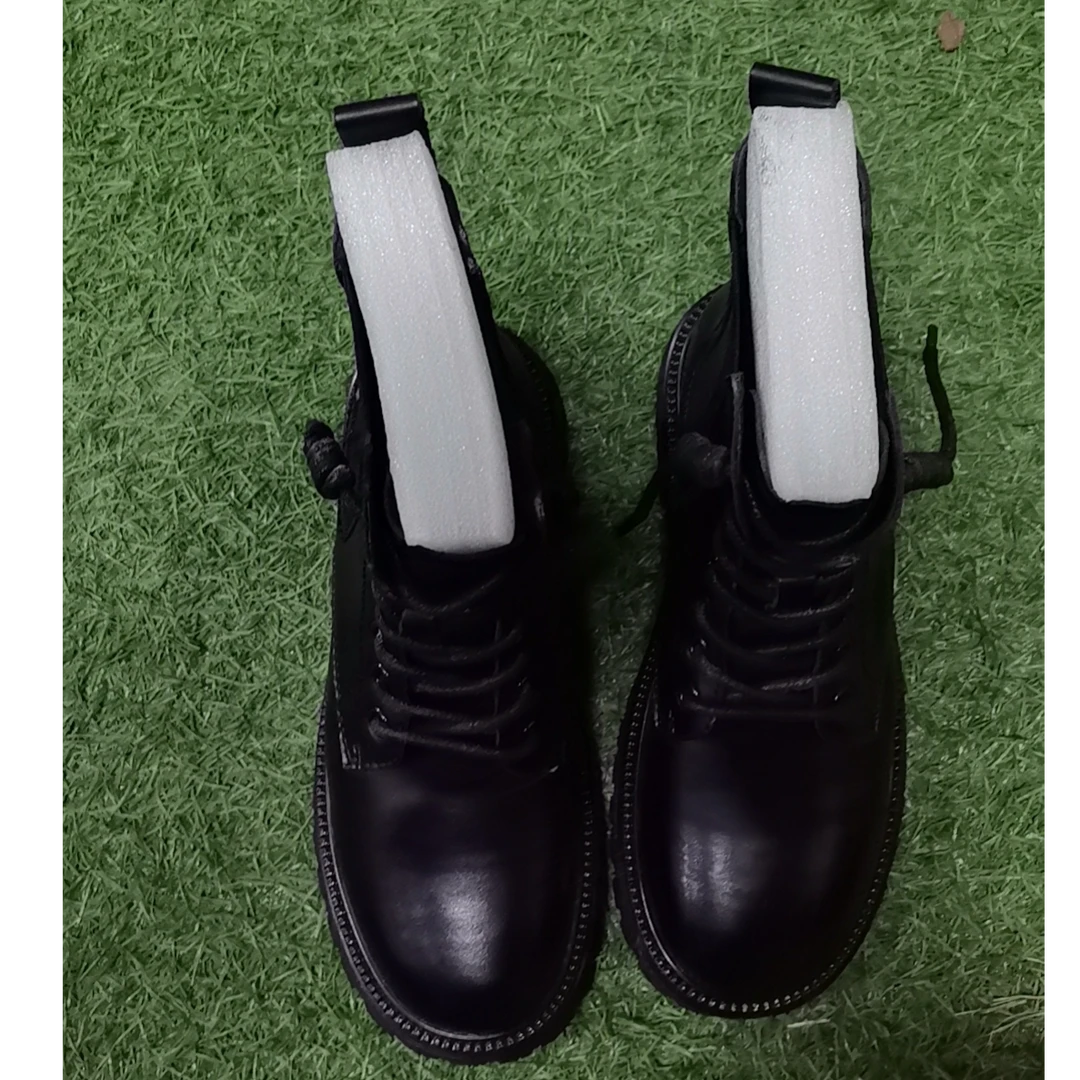 （直播扣号链接）舒适时尚休闲百搭女士黑色粗跟高跟