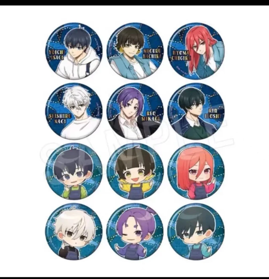 日谷【蓝色监狱】牛仔吧唧 盲盒
