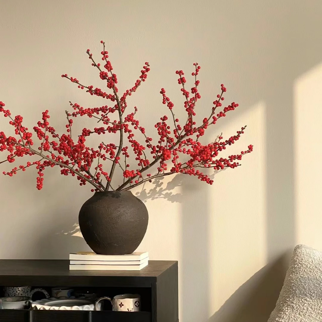 寻花推荐【冬青】云南鲜花年宵花新年 年年红 喜庆 纳福 高端花材