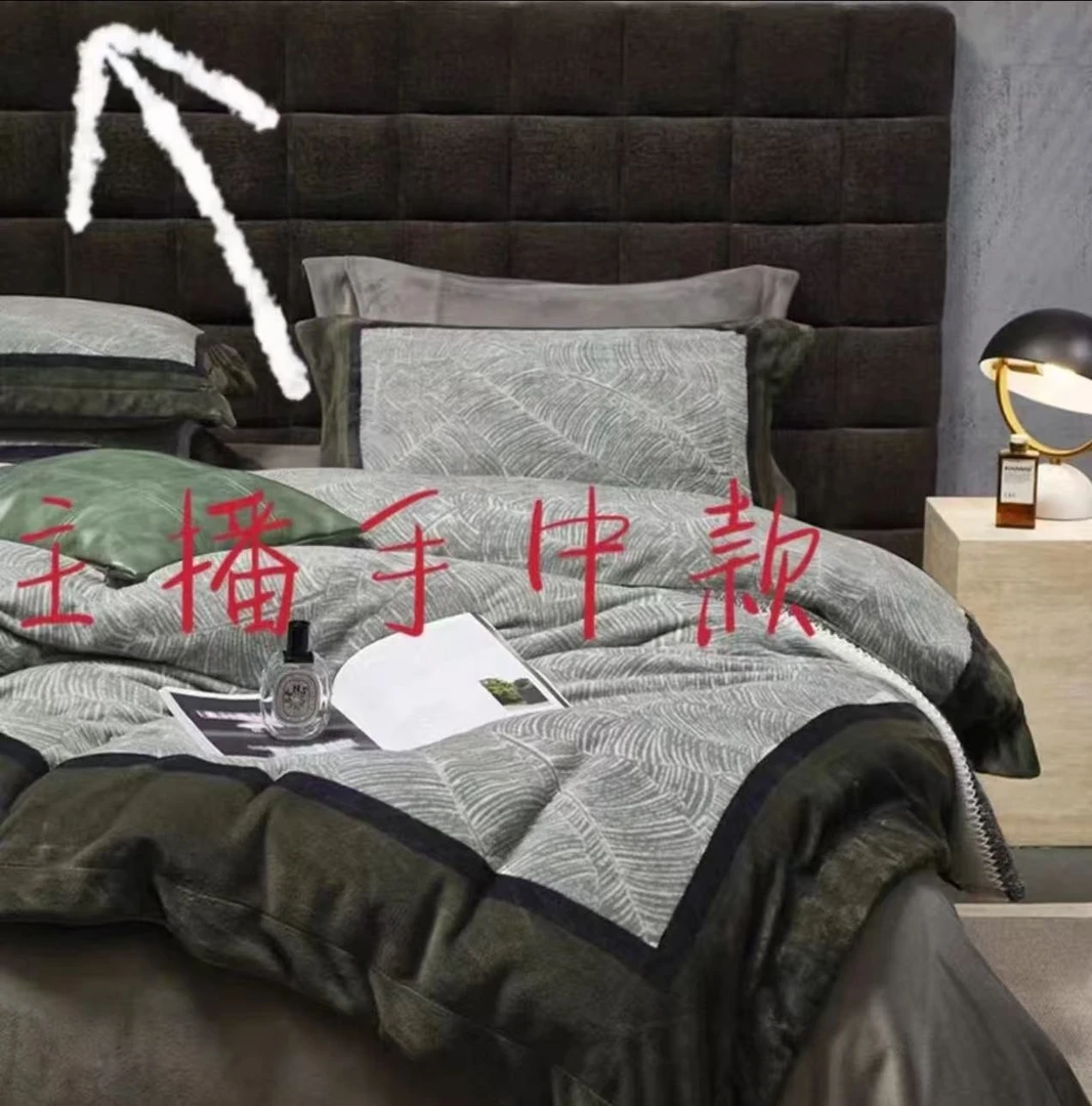 轻奢舒适加绒加厚被子多功能绒被绒