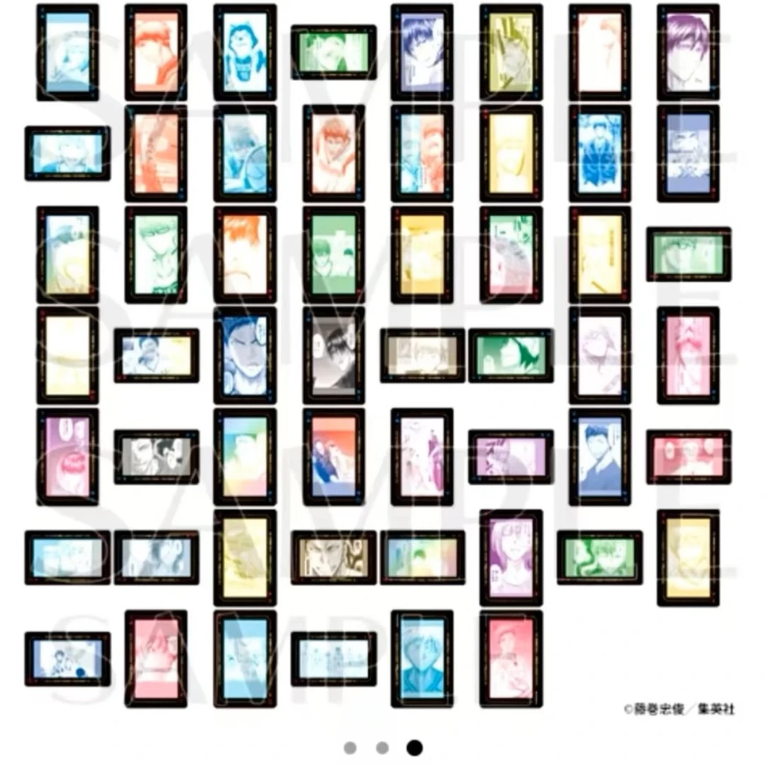 黑子的篮球15周年原画扑克牌3张 默认代拆 未成年禁止下单不退换