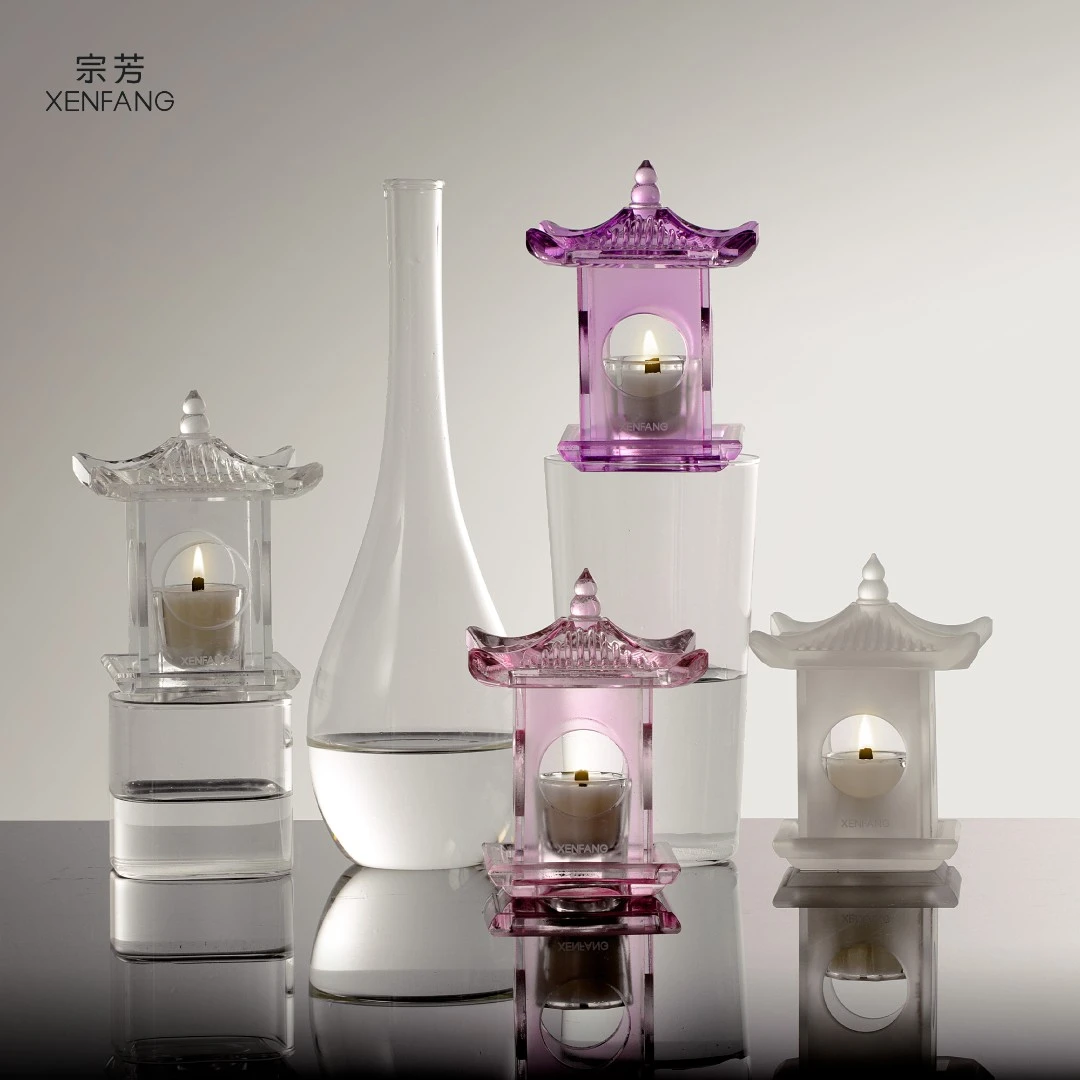 「宗芳」迷你中式宫阙香薰蜡烛小众高级香氛摆件伴手礼生日礼物精致