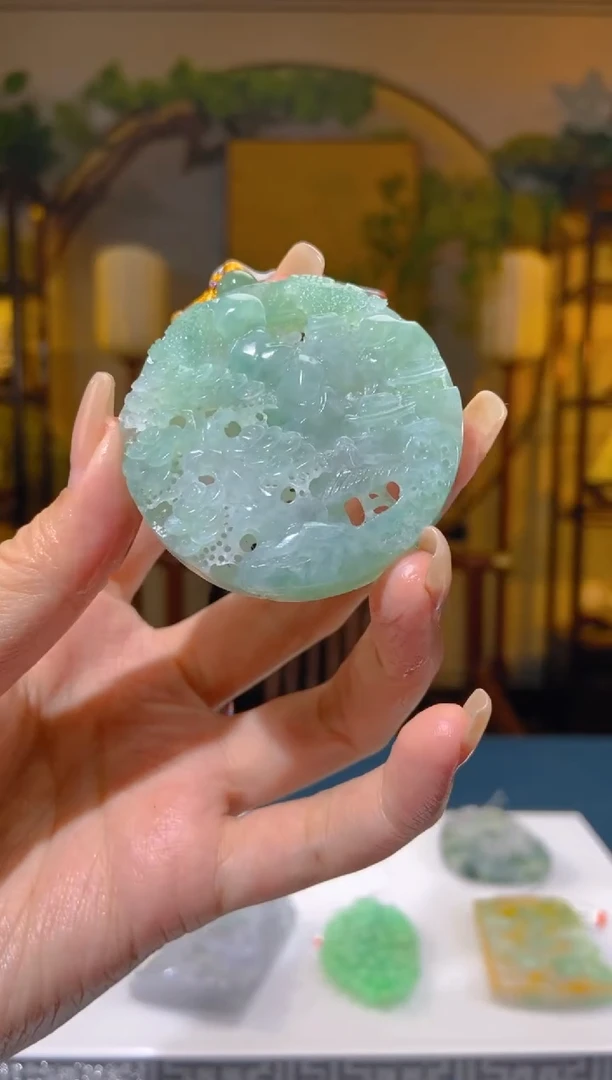 【闪购商品】定制翡翠未镶嵌XX毛货翡翠RP00054