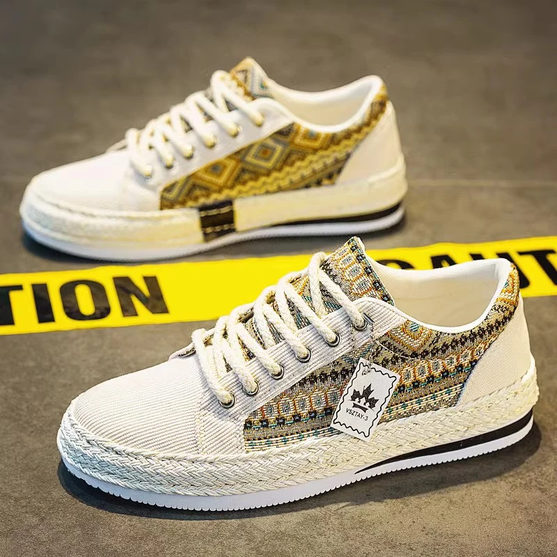 帆布鞋男鞋秋冬透气2024新款莆田潮牌低帮休闲板鞋子男士运动布鞋