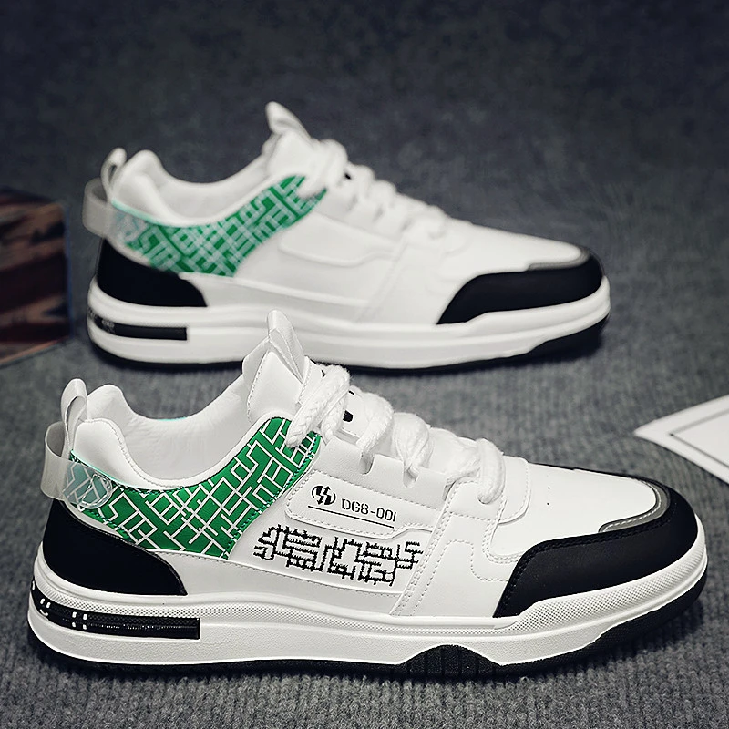 板鞋子男款秋季2024新款潮鞋网红高级感爆款百搭休闲鞋男士运动鞋