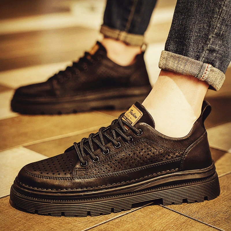 板鞋男鞋秋季2024新款潮鞋百搭潮流低帮鞋子男士英伦休闲运动鞋男