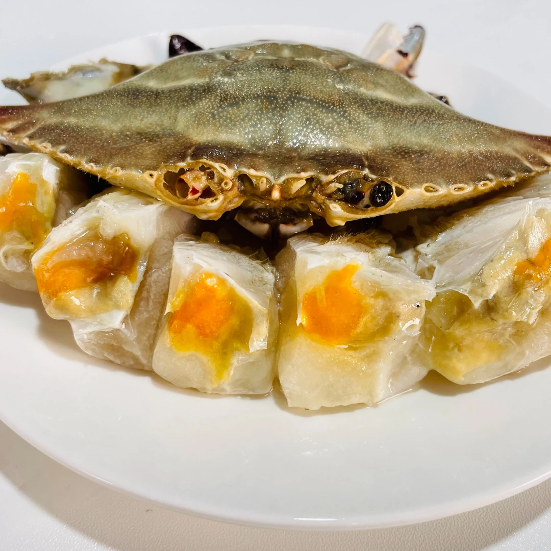 (姐弟海鲜)舟山白膏呛蟹4两左右/只开袋即食下饭下酒生吃不要蒸煮