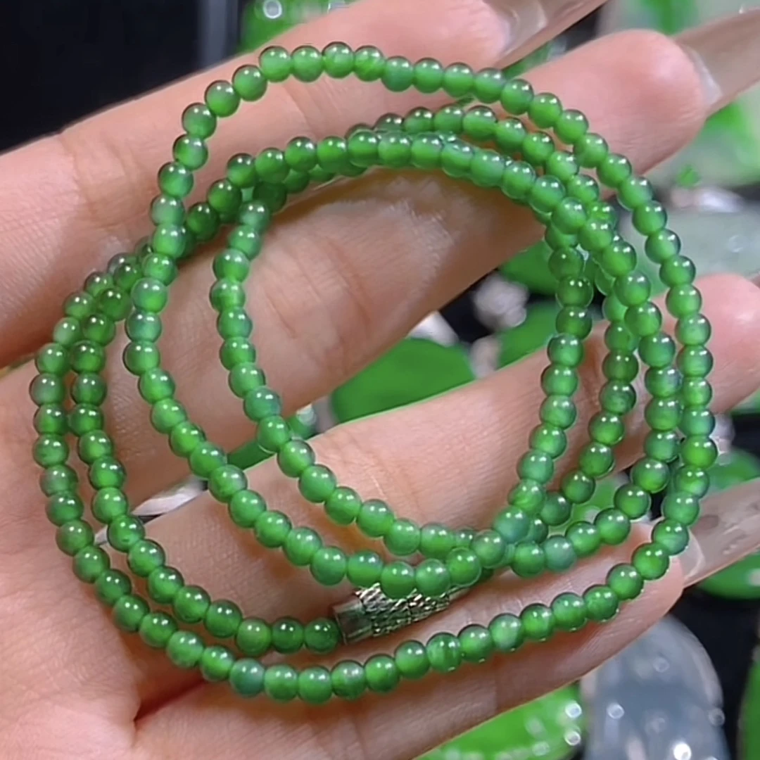 天然翡翠A货吊坠