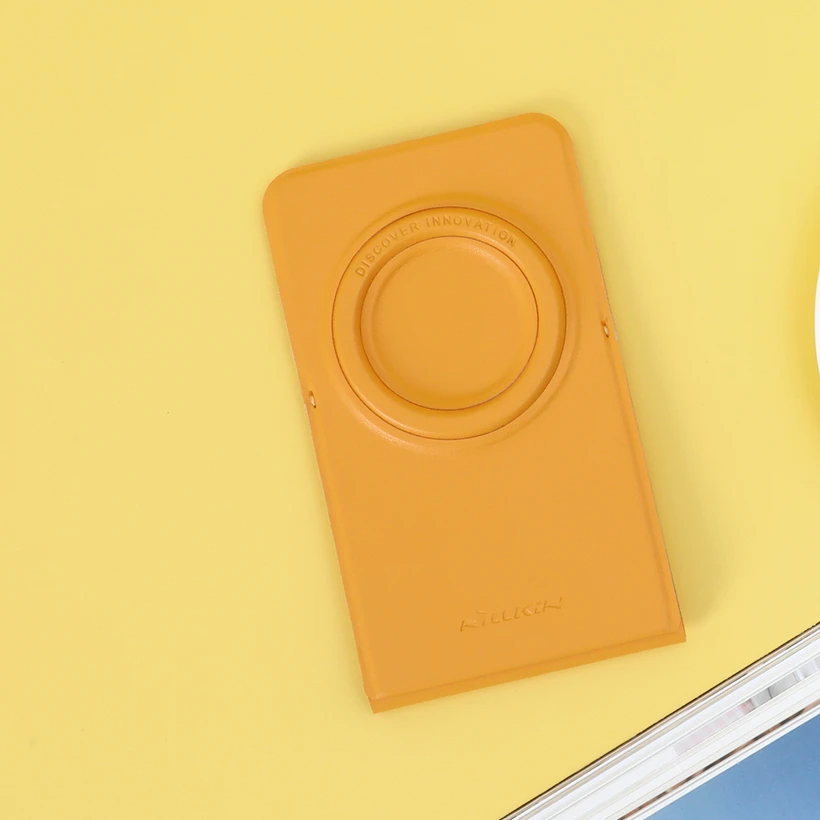 磁立支架-素皮橙-懒人磁吸便携通用支架