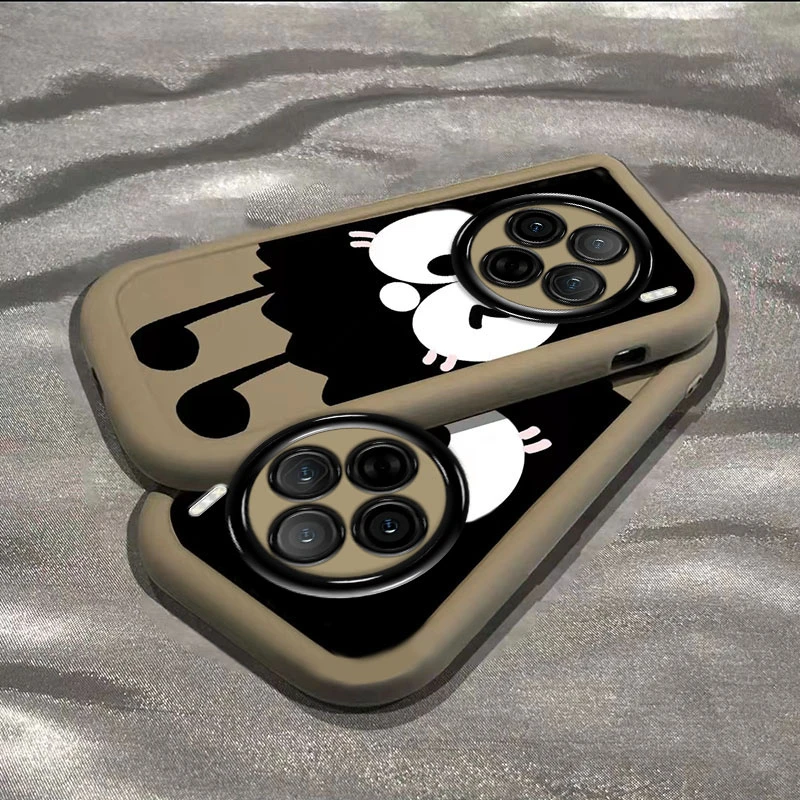 害羞煤球VIVOX100手机壳VIVX100PRO简约泡芙防摔全包硅胶软壳潮