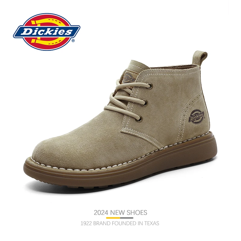Dickies工装靴男2025新款男鞋冬季英伦风高帮马丁靴男士靴子男靴