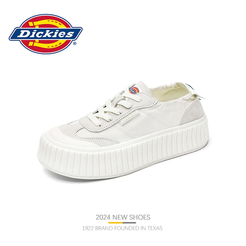 Dickies时尚松糕鞋女款夏季小众透气板鞋新款百搭增高休闲ins鞋子
