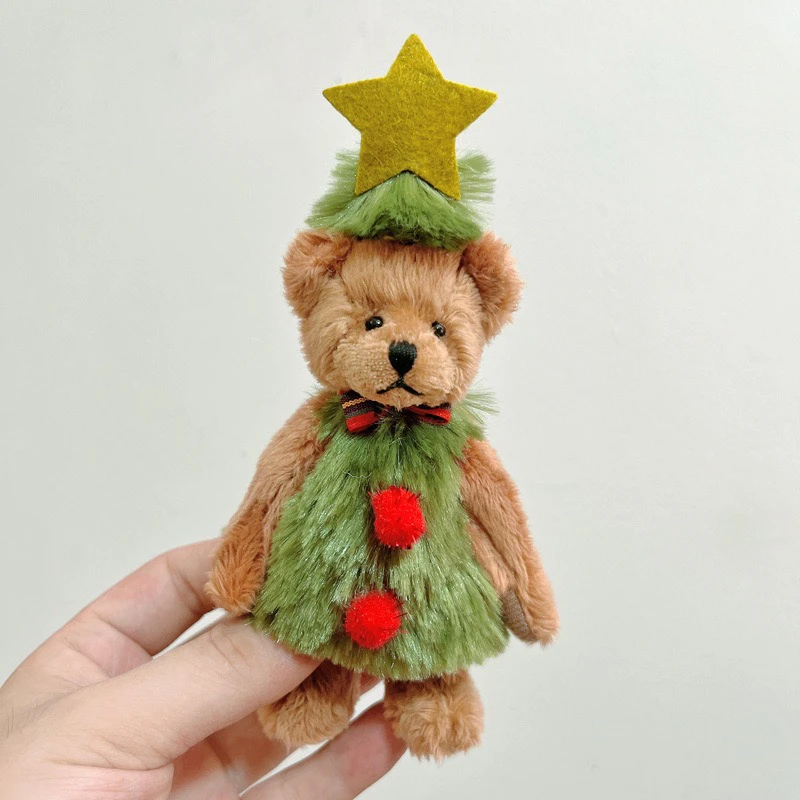 圣诞熊 挂件小熊 可爱4关节线关节