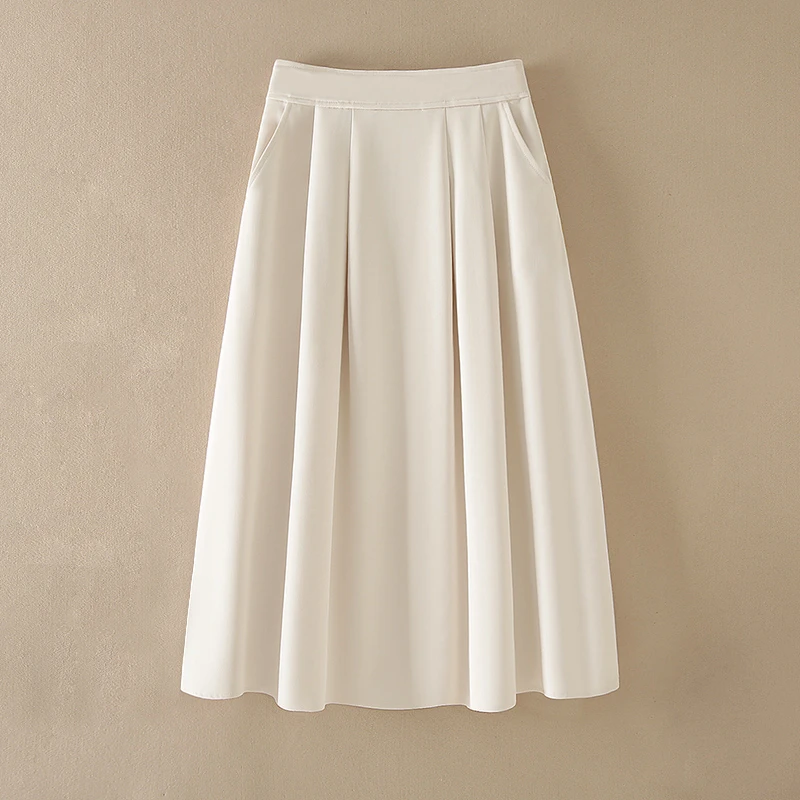 冰凉舒适夏天百搭时尚半裙 推荐必入单品夏季半身裙