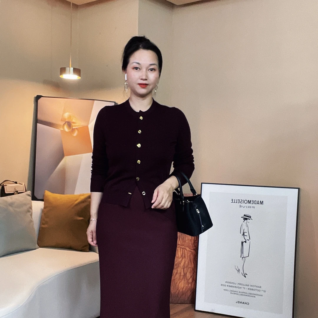 羊毛针织衫女装新款修身显瘦