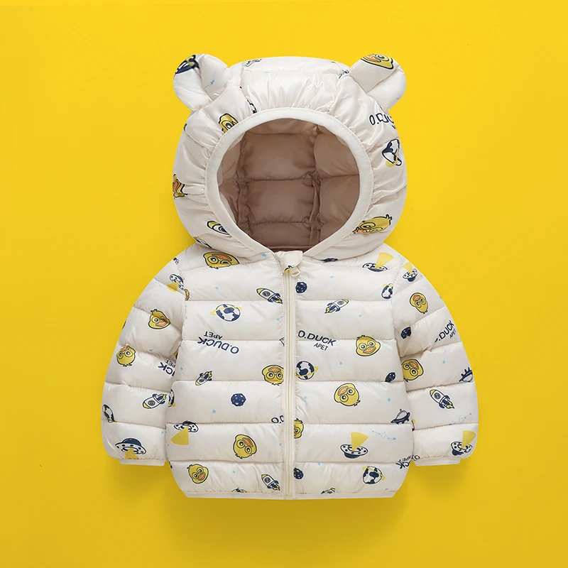 【品质好货】823儿童棉服宝宝秋冬季保暖棉衣男女宝上衣连帽外套