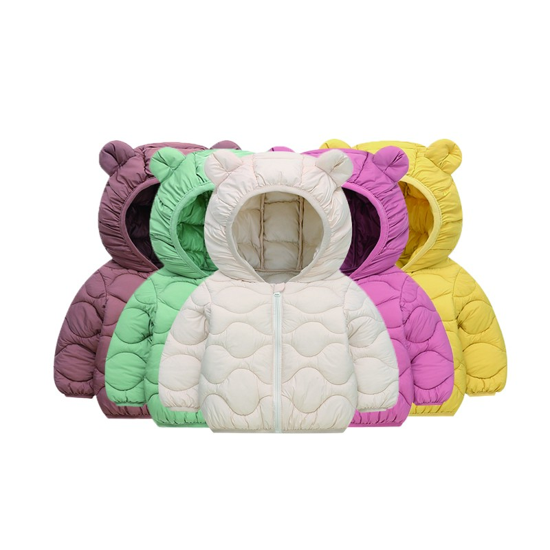 热卖6品质好货棉服外套儿童棉衣男女童棉服宝宝穿搭外套纯色棉衣