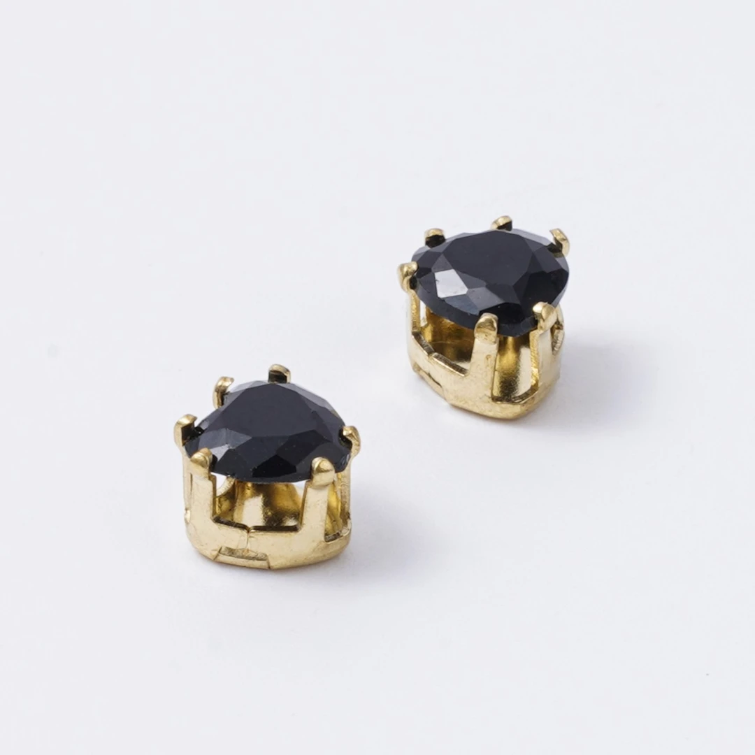 100颗彩锆钻爪DIY 饰品配件服饰辅料美甲钻