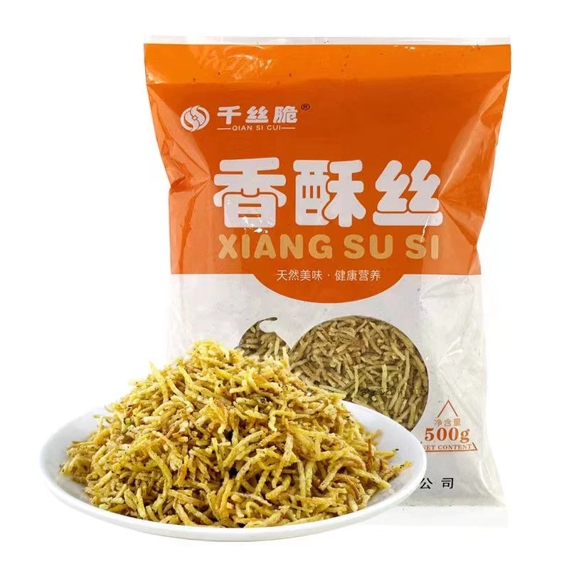 香酥丝500g 牛蒡丝 寿司专用材料香酥脆丝黄金脆花紫菜包饭配料