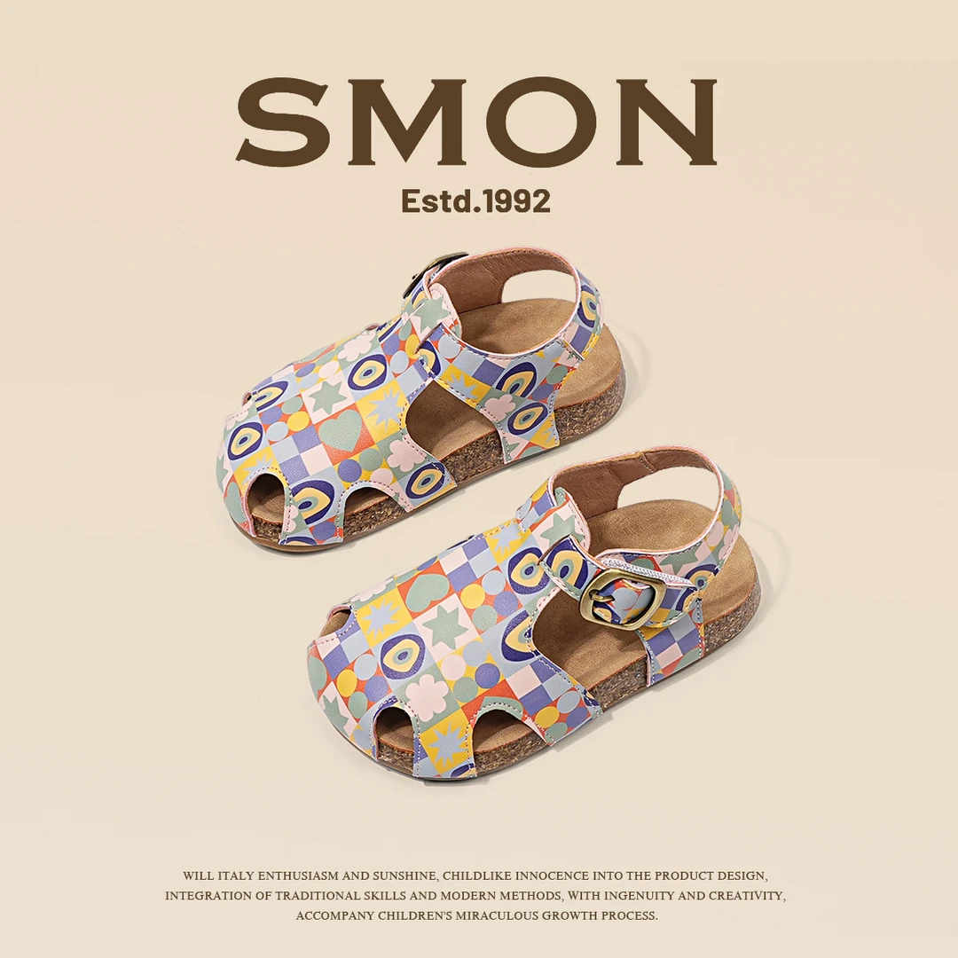 书萌特价凉鞋2025夏季新款韩版儿童软底休闲沙滩鞋小童时尚潮流男