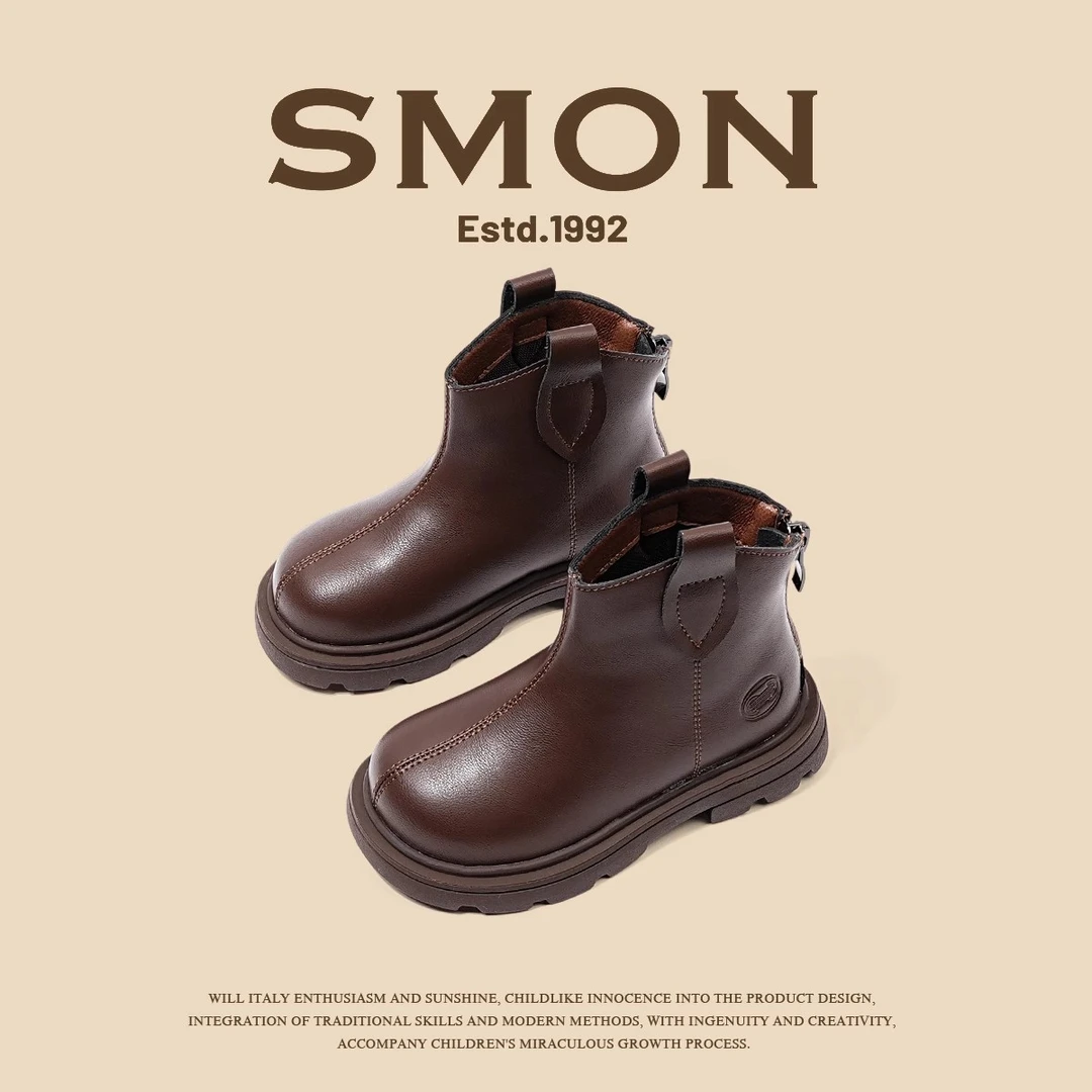 特价女童皮靴英伦风马丁靴秋季新款儿童单鞋小女孩公主靴小童短靴