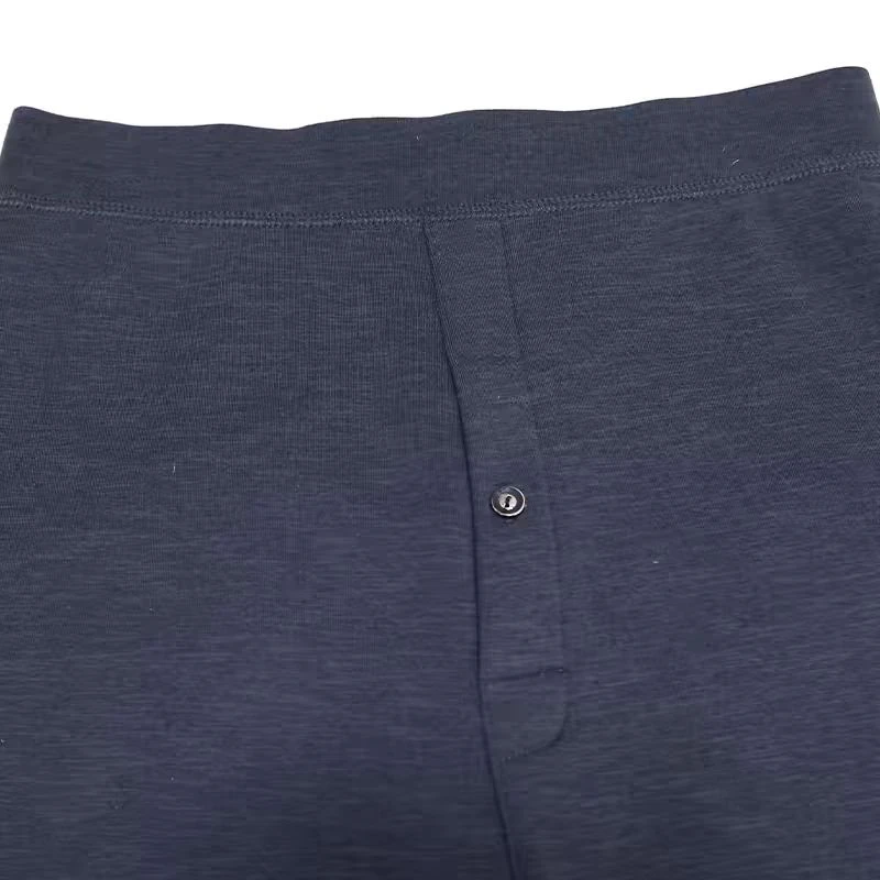 热力绒羊毛蚕丝男童高腰打底裤秋裤8615