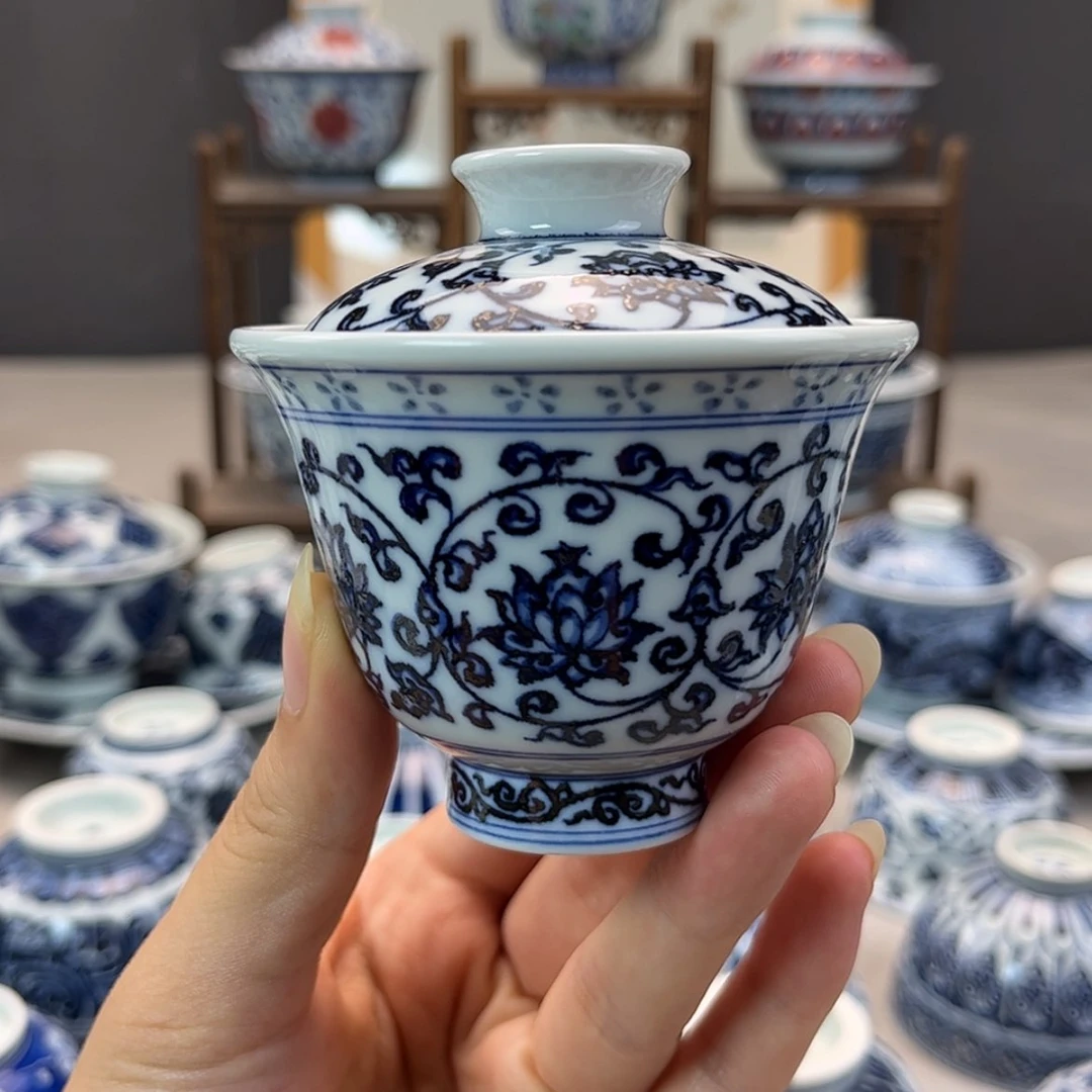 【闪购商品】珠珠分享 景德镇手工手绘