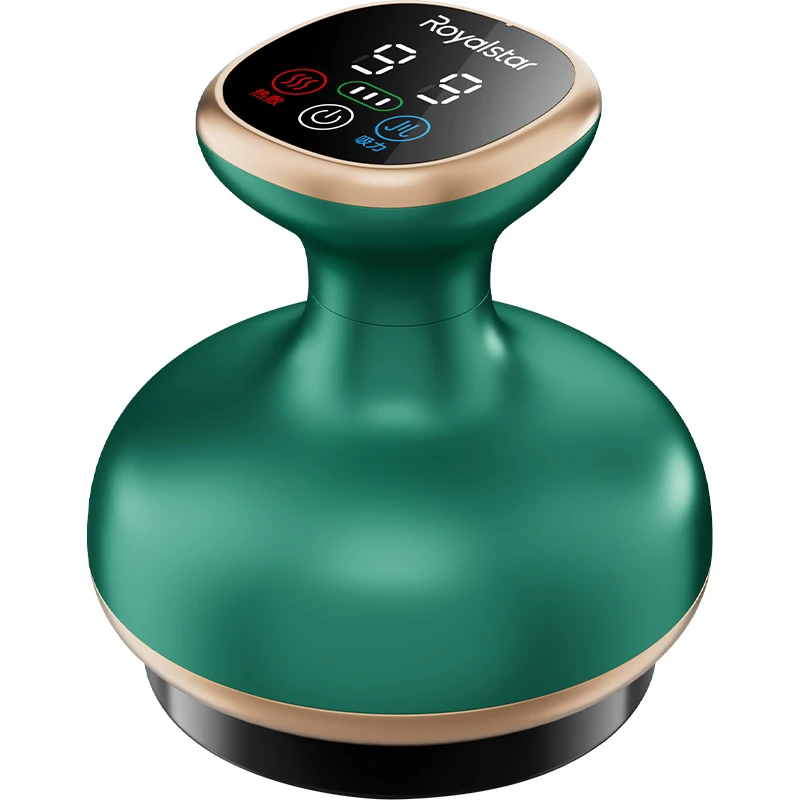 荣事达电动刮痧仪器按摩仪拔罐器全身经络刷疏通加热家用理疗神器