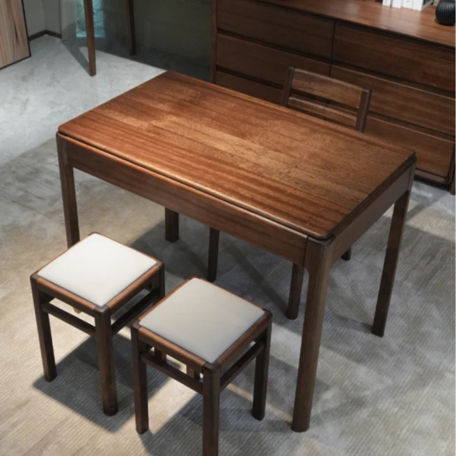 胡桃木书桌长方形书桌办公桌