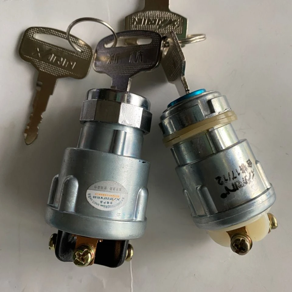 汽车叉车货车农用车加改装点火开关JK423启动开关点火锁钥匙JK404