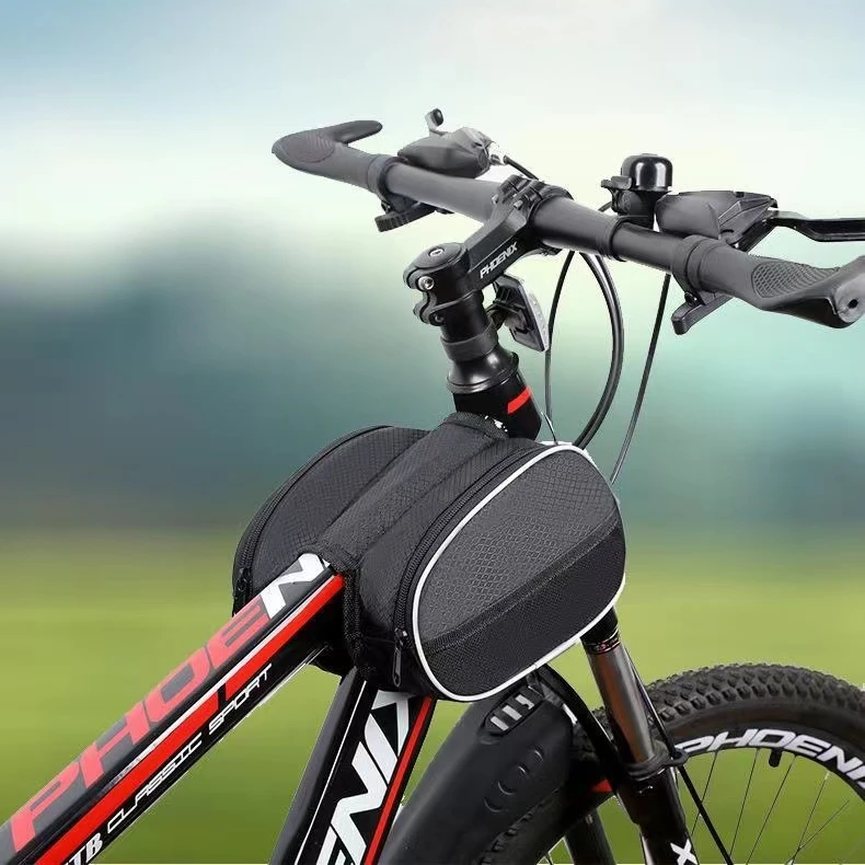 自行车包新款山地车前梁包单车上管包马鞍包横梁包防水骑行手机包