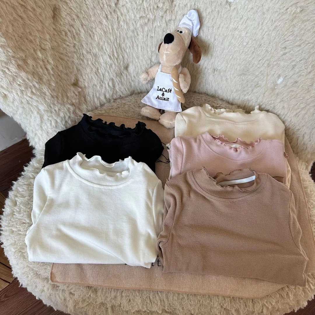 小神搭#童打底衫2024秋季新款儿童韩版长袖上衣秋衣女宝宝衣服